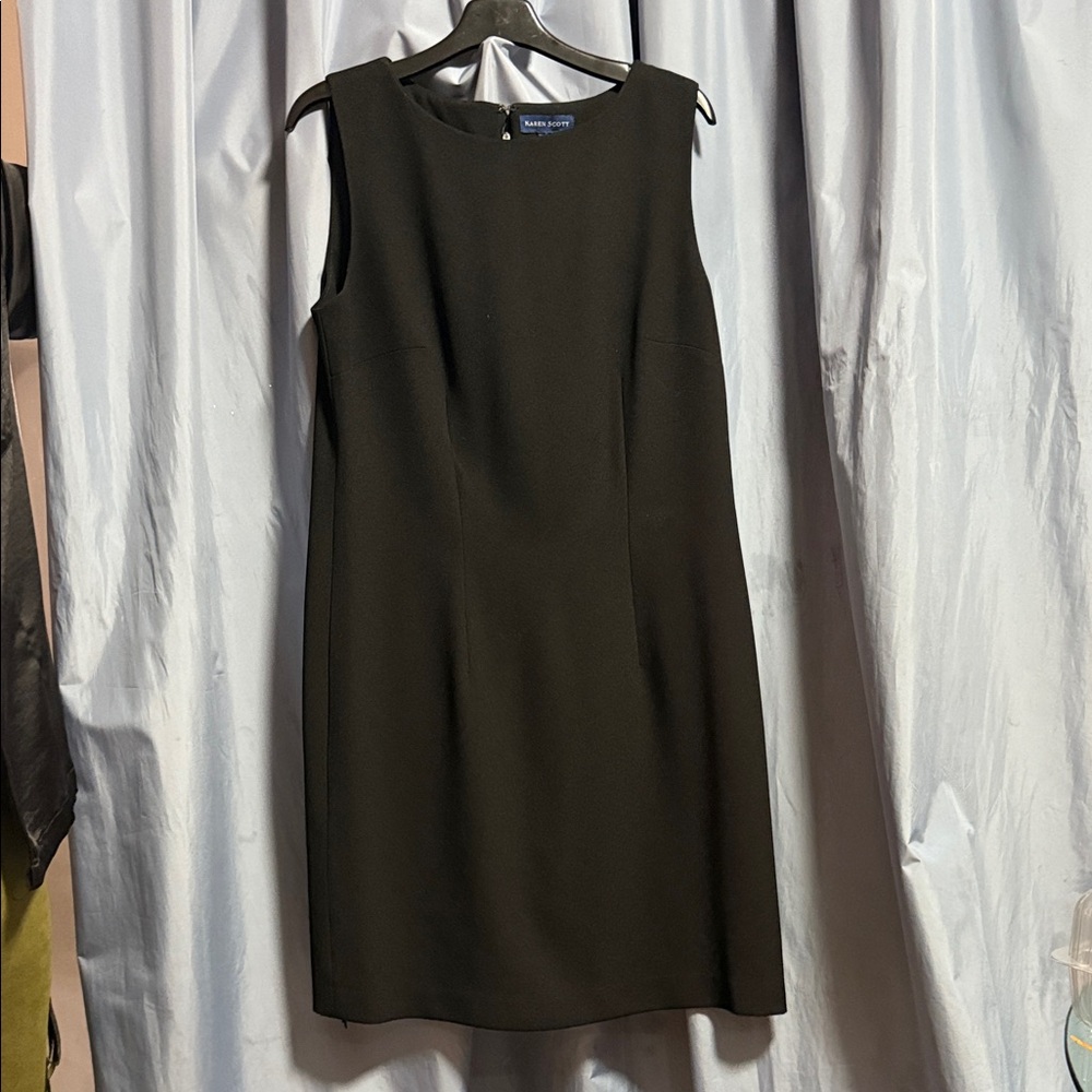 Karen Scott Black Mini Dress